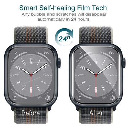 LK 6 Pack Screen Protector for Apple Watch Series SE/6/5/4/SE 2022 40mm, Apple Watch Series 9/8/7 41mm Screen Protector, Max Coverage, Bubble-Free, Anti-Scratch, iWatch 40mm Flexible TPU Clear Film 🍁 All In One Marketplace Canada