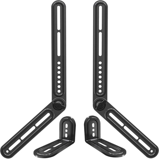 Mounting Dream Sound Bar Mount Bracket for Mounting Above or Under TV, Fits Most Sound Bars Up to 15 Lbs, with Detachable Long Extension Plates MD5420 🍁 All In One Marketplace Canada