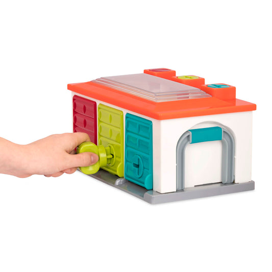 Battat Toy, Color Sorting Push-and-Go Playset, Red, Toddler 🍁 All In One Marketplace Canada