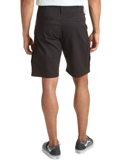 Wrangler Authentics Men's Classic Cargo Stretch Short, Black Twill, 34 🍁 All In One Marketplace Canada
