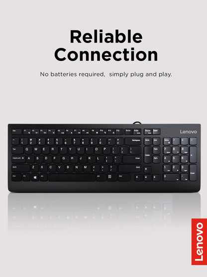 Lenovo 300 USB Wired Keyboard, Black 🍁 All In One Marketplace Canada