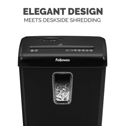 Fellowes Powershred P-30C 6-Sheet Cross-Cut(4-Gallon bin) Deskside Paper Shredder, Black 🍁 All In One Marketplace Canada