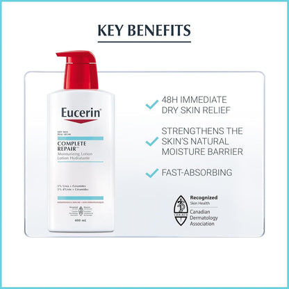 EUCERIN Complete Repair Moisturizing Lotion 400ml 🍁 All In One Marketplace Canada