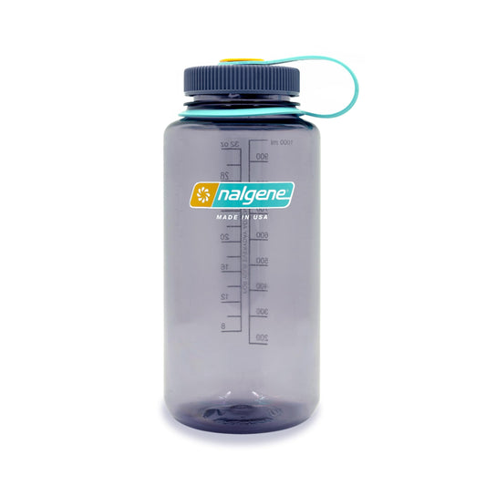 Nalgene Sustain Tritan BPA-Free Water Bottle Made with Material Derived from 50% Plastic Waste, 32 OZ, Wide Mouth, Aubergine 🍁 All In One Marketplace Canada