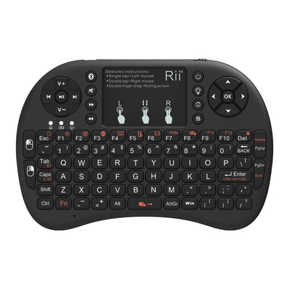 Rii i8+ Mini Wireless Keyboard,Bluetooth Keyboard with Touchpad,Handheld Remote,LED Backlit Compatible with Android TV Box, Android Smart TV,HTPC,Raspberry Pi, Win 7 8 10,Mac OS 🍁 All In One Marketplace Canada