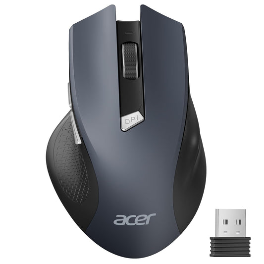 Acer Wireless Mouse for Laptop, 2.4GHz Computer Mouse Wireless with USB Receiver, Portable Cordless Mice, 3 Adjustable DPI Ergo USB Mice, 6 Buttons, Medium to Large Sized Hands for PC, Laptop, Desktop 🍁 All In One Marketplace Canada