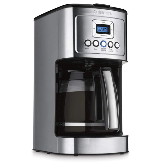 Cuisinart 14-Cup Programmable Coffee Maker with PerfecTemp Glass Carafe, 1-4 Cup Setting, Brew Strength Control and Brew Pause, Stainless Steel (DCC-3200C) 🍁 All In One Marketplace Canada