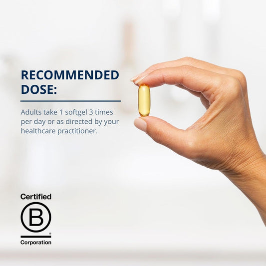 Metagenics OmegaGenics EPA-DHA 1000 mg - High Potency Omega-3 Fish Oil Supplement for Heart, Brain & Joint Health* - Sustainably Sourced - 60 Softgels 🍁 All In One Marketplace Canada