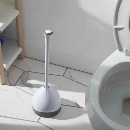 Clorox Toilet Plunger with Hideaway Caddy for Bathroom, Accessories Organizers & Storage, Toilet Unclogger, Plunger with Holder 🍁 All In One Marketplace Canada