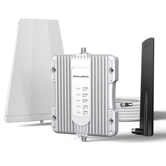 SignalBrick Cell Phone Booster for House & Cottage, Boost 3G 4G & LTE 5G Data Up to 3,000 sq ft, Cell Signal Booster Canada Support All Canadian Carriers-Bell, Telus, Rogers, Fido Etc 🍁 All In One Marketplace Canada