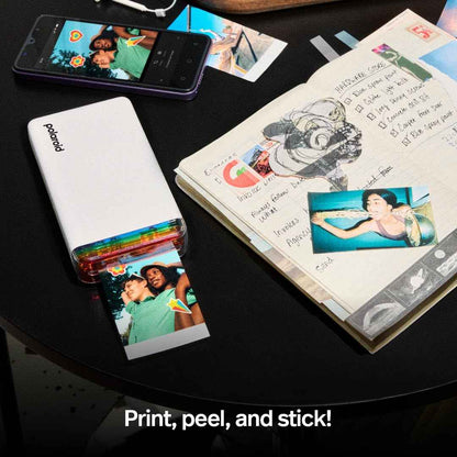 Polaroid Hi-Print - 2nd Generation Bluetooth Connected 2x3 Pocket Photo Dye-Sub Printer - White Printer Only (9128) 🍁 All In One Marketplace Canada