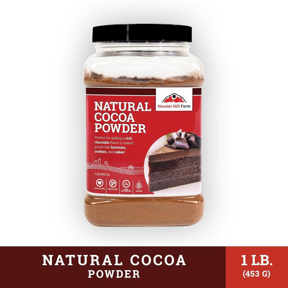 Hoosier Hill Farm Natural Cocoa Powder, 1 lb 🍁 All In One Marketplace Canada