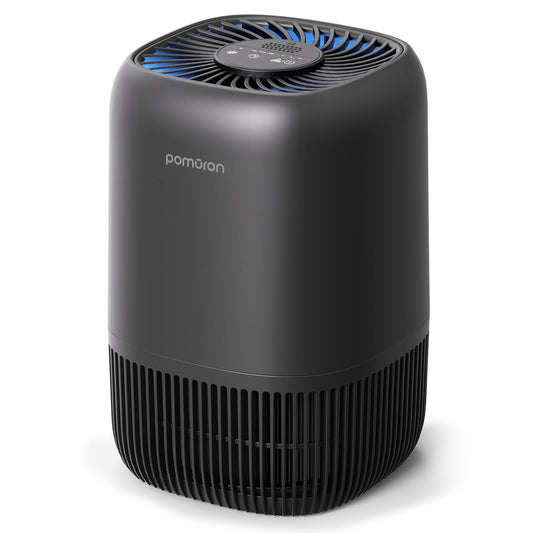 Air Purifiers for Bedroom Home, Air Filter with Fragrance Sponge, H13 True HEPA Filter for Smoke, Allergies, Pollen, Pet Dander, Odor, Dust, Portable Air Purifier for Bedroom Office, MJ012H (BLACK) 🍁 All In One Marketplace Canada