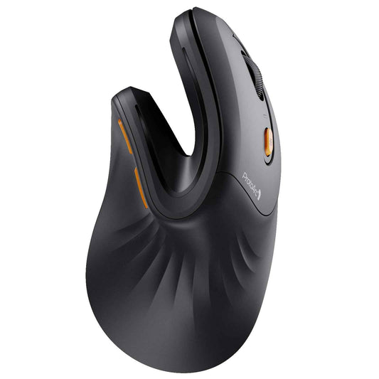 ProtoArc Ergonomic Vertical Mouse, EM11 NL Bluetooth Mouse Wireless Rechargeable Mice with 3 Devices (Bluetooth or USB), Vertical Wireless Mouse for Computer, iPad, Mac, Windows (Black) 🍁 All In One Marketplace Canada