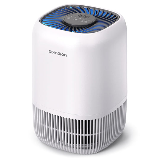 Air Purifiers for Bedroom Home, H13 True HEPA Filter with Fragrance Sponge for Smoke, Allergies, Pollen, Pet Dander, Odor, Dust, Portable Air Purifier for Bedroom Office, MODEL MJ012H(WHITE) 🍁 All In One Marketplace Canada