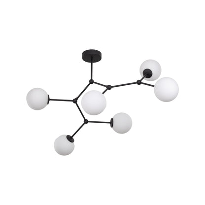 FAIRY Black Scandinavian Ceiling Lamp 6 - AURABAGS SHOP