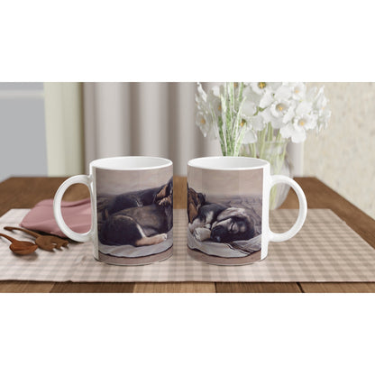 SWEET DREAMS Ceramic Mug – 11oz Peaceful Design