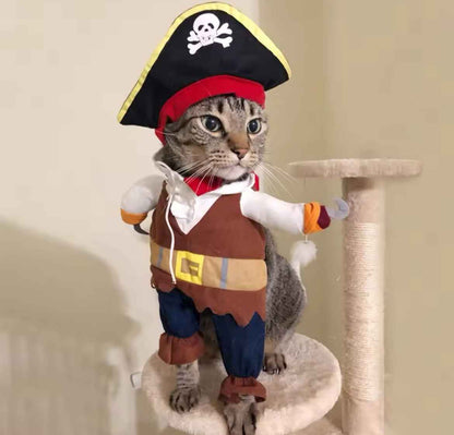 Pirate Halloween Dog Costume – Spooky Adventure Outfit for Dogs
