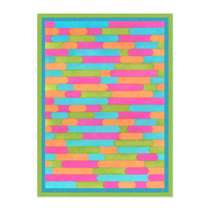 Sizzix A6 Layered Stencils 4PK Cosmopolitan, Downtown by Stacey Park
