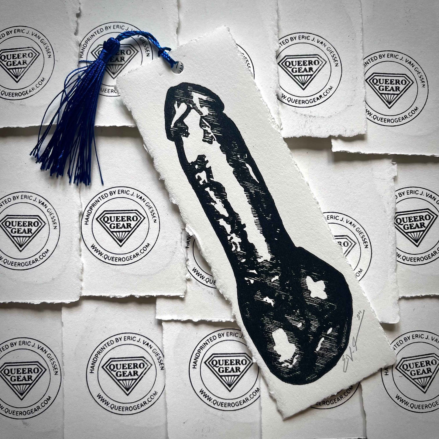 Good Boy Bookmark No. 1 | LINOCUT PRINT