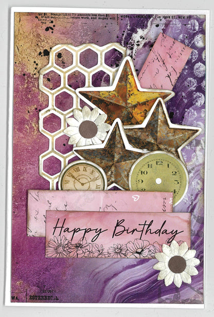 3Quarter Designs Oh Texture 6x4 Card Pack