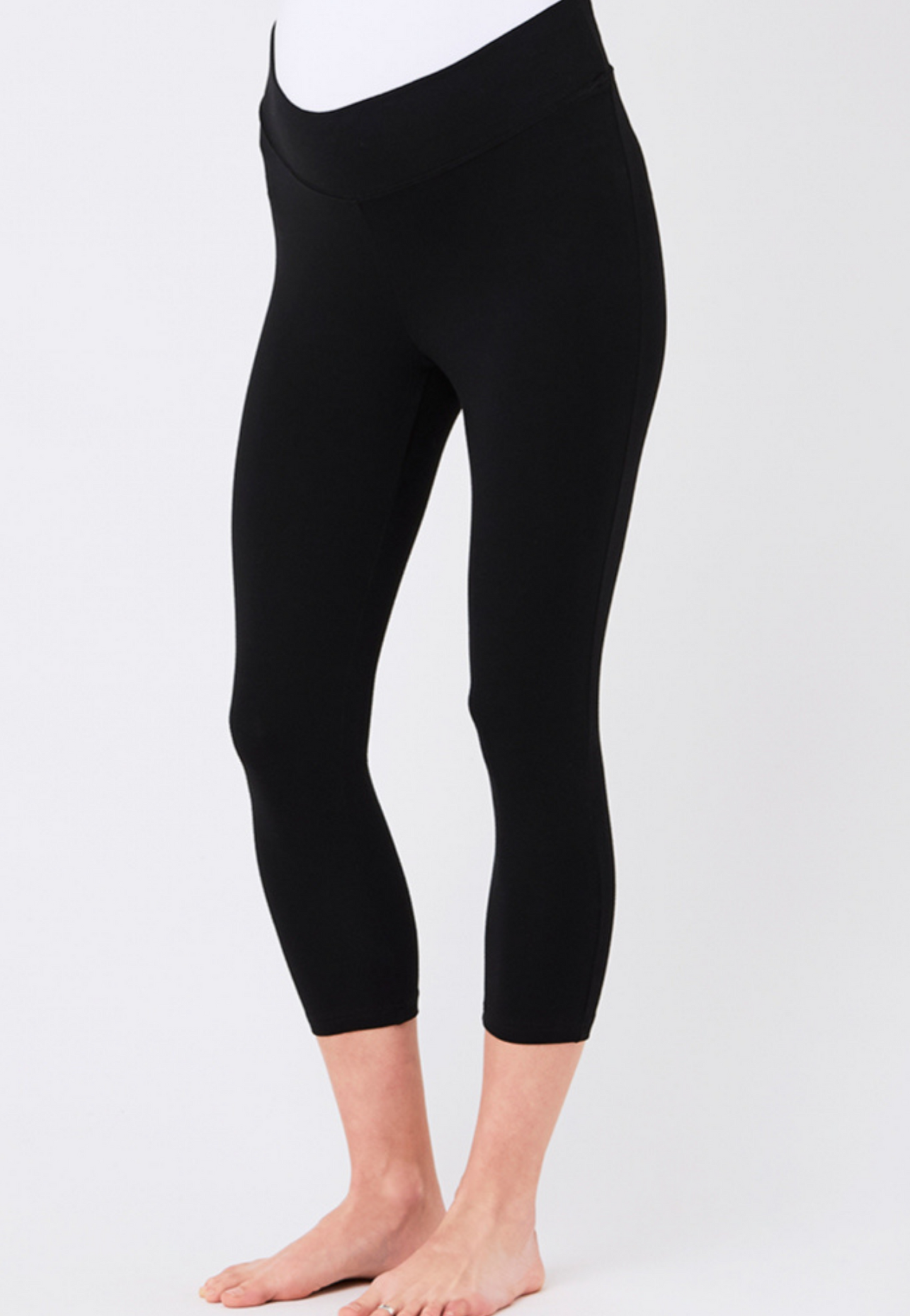 Organic Essential Maternity 3/4 Leggings