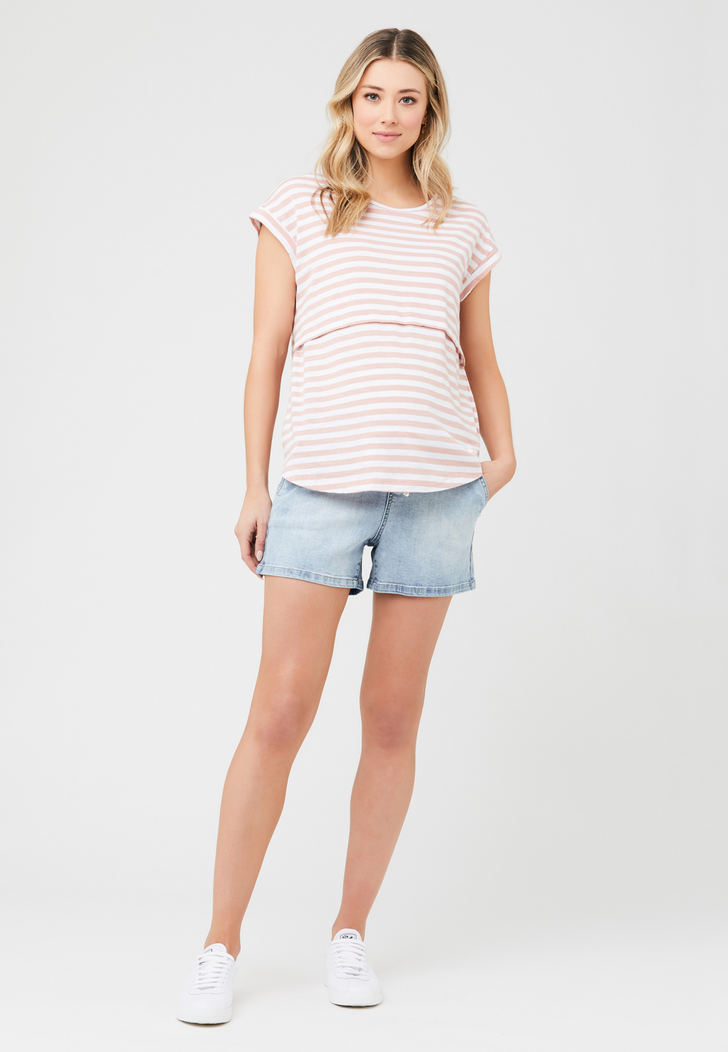 Bailey Denim Maternity Short
