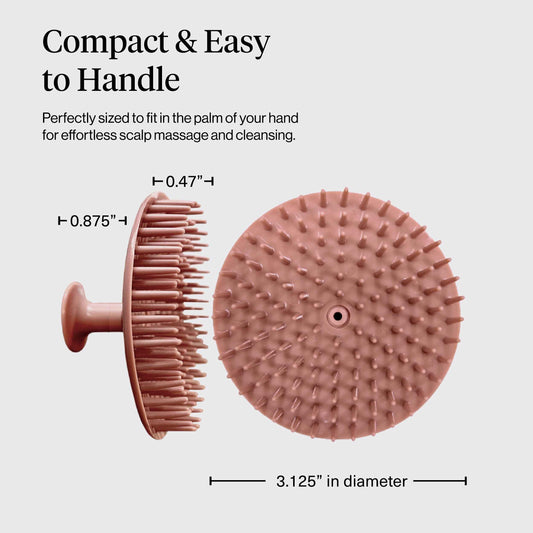 Kitsch Hair Scalp Massager Hair Growth, Shampoo Brush - Scalp Scrubber & Hair Massager for All Hair Types | Hair Brush for Hair Growth | Scalp Brush & Scalp Exfoliator (Terracotta) 🍁 All In One Marketplace Canada
