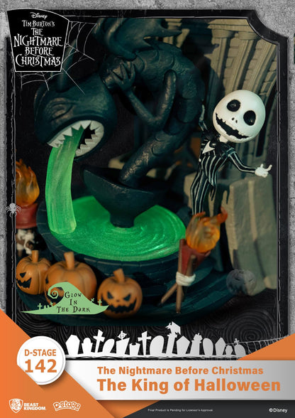 The Nightmare Before Christmas: Halloween King Jack DS-142 D-Stage Statue