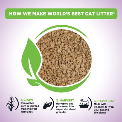WORLD'S BEST CAT LITTER Multiple Cat Lavender Scented, 32-Pounds 🍁 All In One Marketplace Canada