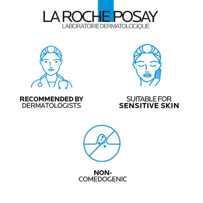 La Roche Posay Toleriane Micellar Water for Ultra Sensitive Skin, Cleanses and Removes Makeup, formulated with Glycerin & Thermal Spring Water, Hypoallergenic, Recommended by Dermatologists, 400ml 🍁 All In One Marketplace Canada