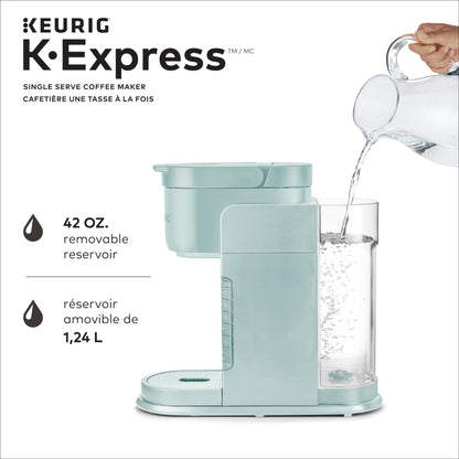 Keurig K-Express Single Serve K-Cup Pod Coffee Maker, Mint, With A Removable Reservoir And Strong Button Function 🍁 All In One Marketplace Canada