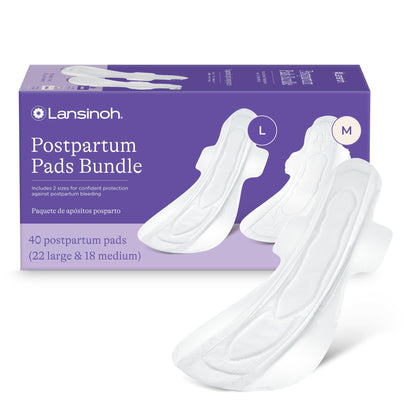 Lansinoh Postpartum Maxi Pads Bundle, 40 Count 🍁 All In One Marketplace Canada
