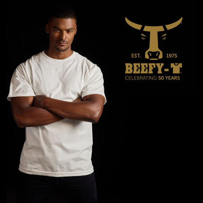Hanes Mens Men's Beefy Tall Short Sleeve Tee Value Pack (2-Pack) Fashion t Shirts, White, XX-Large Tall US 🍁 All In One Marketplace Canada