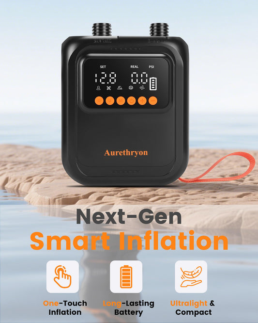 Dual Power Electric Paddle Board Pump, Rechargeable & 12V DC Portable SUP Air Pump, 20 PSI, 13,500mAh Battery, Dual Stage Inflation & Deflation, Auto-Off for Paddle Boards, Kayaks, Tents & Inflatables 🍁 All In One Marketplace Canada