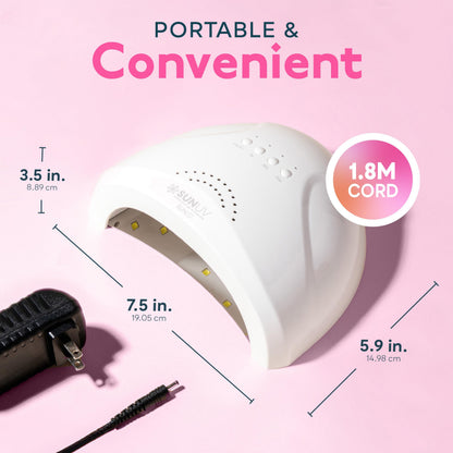 UV LED Nail Lamp, SUNUV Gel Nail Light for Nail Polish UV Dryer with 3 Timers SUNone 🍁 All In One Marketplace Canada