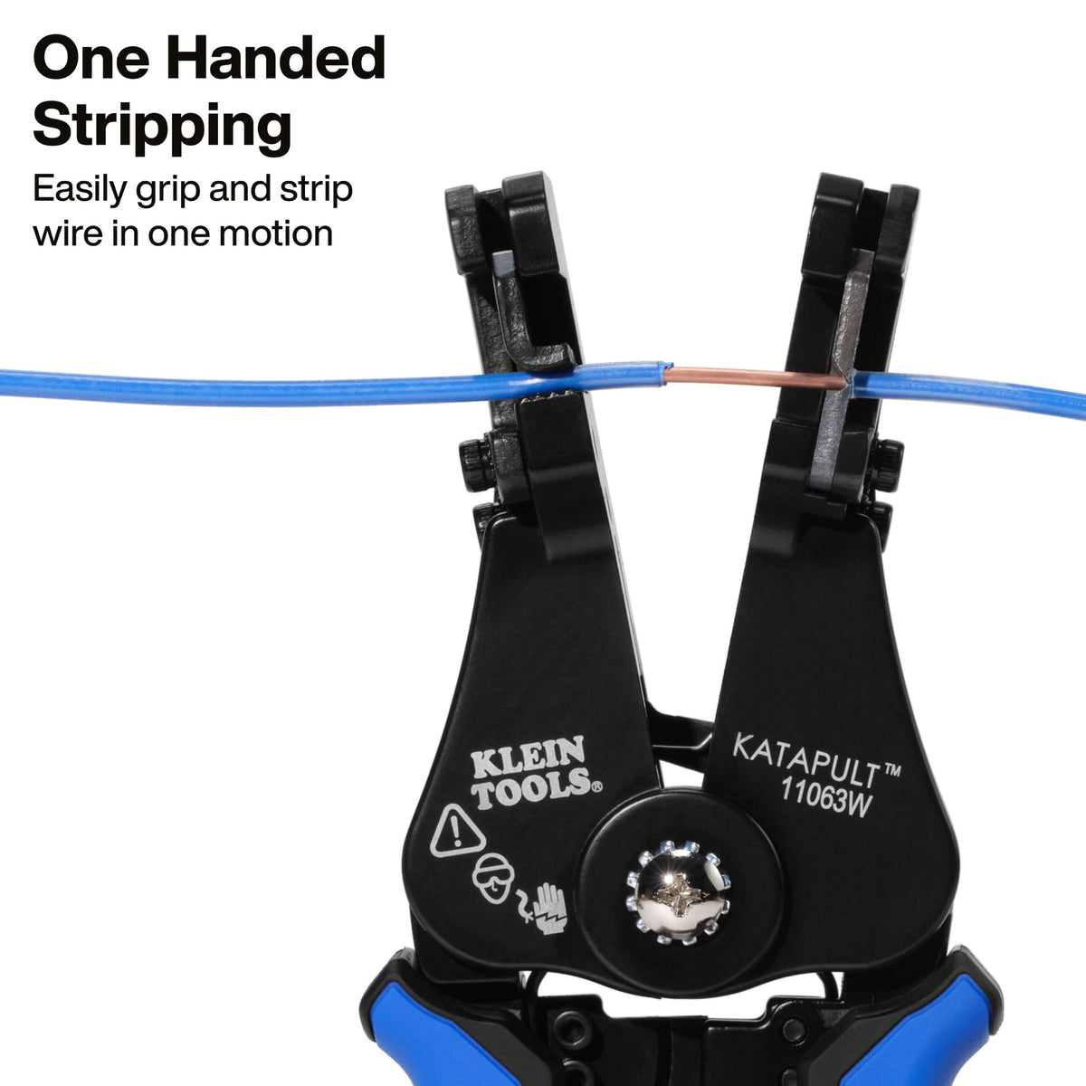 Klein Tools 11063W Wire Cutter/Stripper, Heavy Duty Automatic Tool for 8-20 AWG Solid and 10-22 AWG Stranded Electrical Wire 🍁 All In One Marketplace Canada