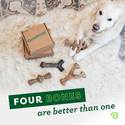 Benebone Large 4-Pack Dog Toys for Aggressive Chewers – Under 90 lbs 🍁 All In One Marketplace Canada