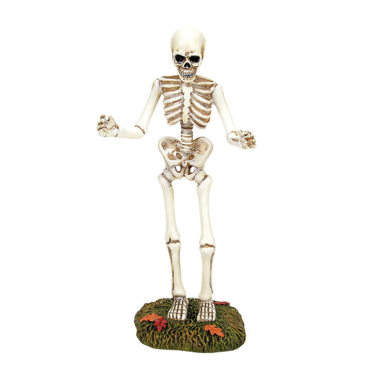 Department 56 Village Collection Accessories Halloween Sized for Surprise Skeleton Figurine, 6.75 Inch, Multicolor