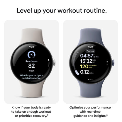 Google Pixel Watch 4 (45mm) - Satin Moonstone Case - Moonstone Band - Wi-Fi 🍁 All In One Marketplace Canada
