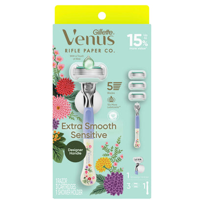 Gillette Venus Extra Smooth Sensitive, 1 Women’s Razor Blades for Sensitive Skin, 7 "5-Bladed" Razor Refills, 1 Pack (Count of 8) 🍁 All In One Marketplace Canada