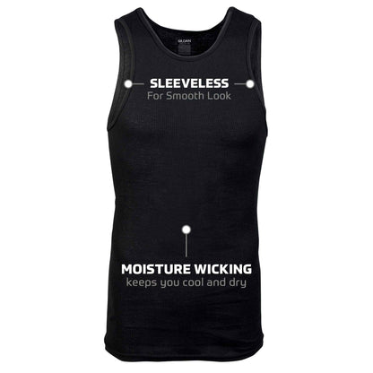 Gildan Men's A-Shirts Tanks Multipack, Grey/Black (5 Pack), XX-Large 🍁 All In One Marketplace Canada