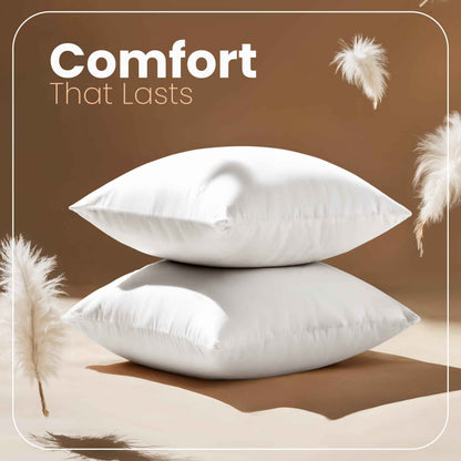 Utopia Bedding Throw Pillows Insert (Pack of 2, White) - 20 x 20 Inches Bed and Couch Pillows - Indoor Decorative Pillow 🍁 All In One Marketplace Canada
