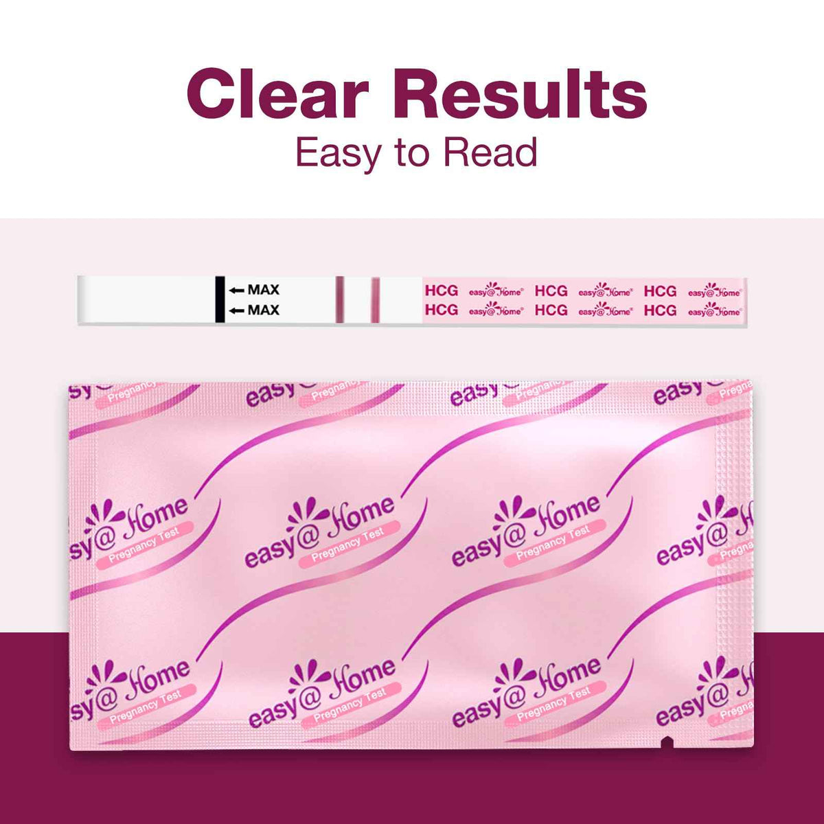 Easy@Home Pregnancy Tests 40 Pack: Easy to Use & Early Detection at Home Pregnancy Strips - Fertility Tests 🍁 All In One Marketplace Canada