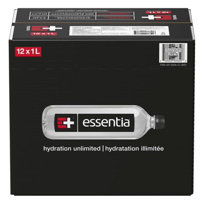 Essentia Ionized Alkaline Water, 9.5 pH or Higher, 12 Bottles, 1 L 🍁 All In One Marketplace Canada
