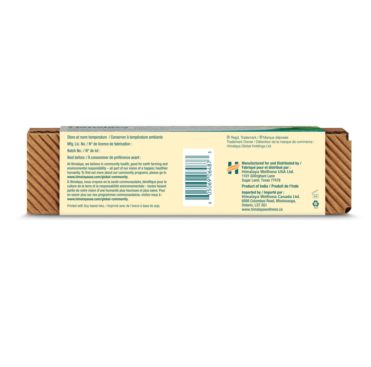 Himalaya Botanique Complete Care Whitening Toothpaste, Simply Mint, Natural, Fluoride-Free, SLS Free, Carrageenan Free & Gluten Free, Vegan, 150 g (5.29 oz), 4 Pack 🍁 All In One Marketplace Canada