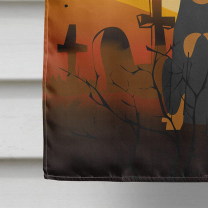 Caroline's Treasures BB4346CHF Halloween Beauce Shepherd Dog Flag Canvas House Size, Large, Multicolor