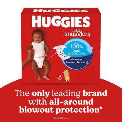 HUGGIES Little Snugglers Baby Diapers, Size 4, 22-37 Lb., 120 Count 🍁 All In One Marketplace Canada