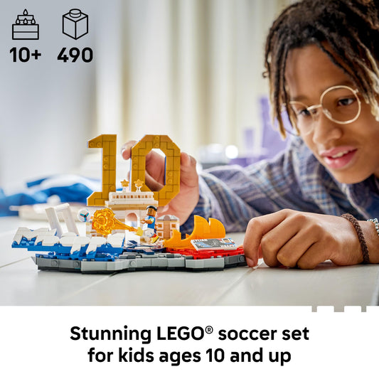 LEGO Editions Kylian Mbappé – Soccer Highlights - Building Set for Boys & Girls, Ages 10+ - Collectible Soccer Gift with Plaque - Kids Bedroom or Shelf Decor - 43013 🍁 All In One Marketplace Canada