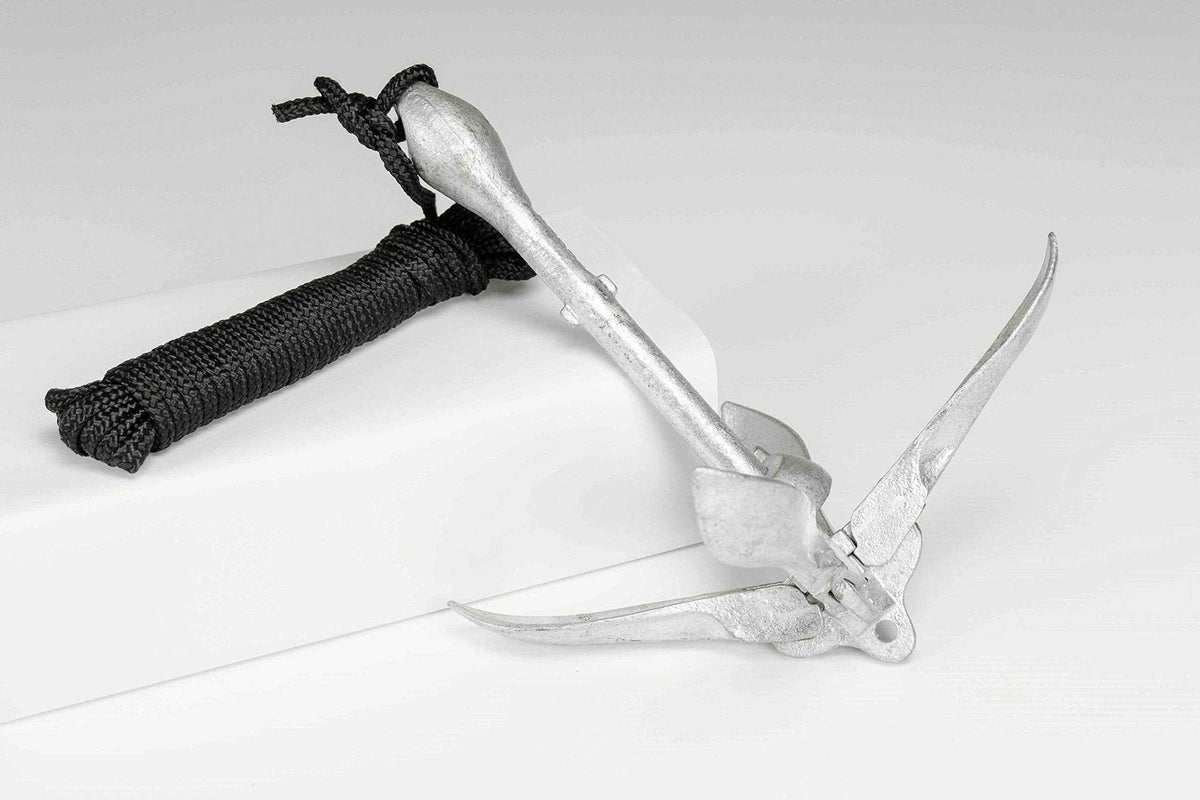 Pelican Compact Anchor Kit for Kayak, Canoe, SUP, Inflatables or Small Boats, Foldable Storage Bag, Ideal for Fishing Kayak Boating (3 lb) 🍁 All In One Marketplace Canada